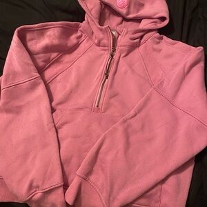 Lululemon Athletica Pink Zip-Up Sweatshirt